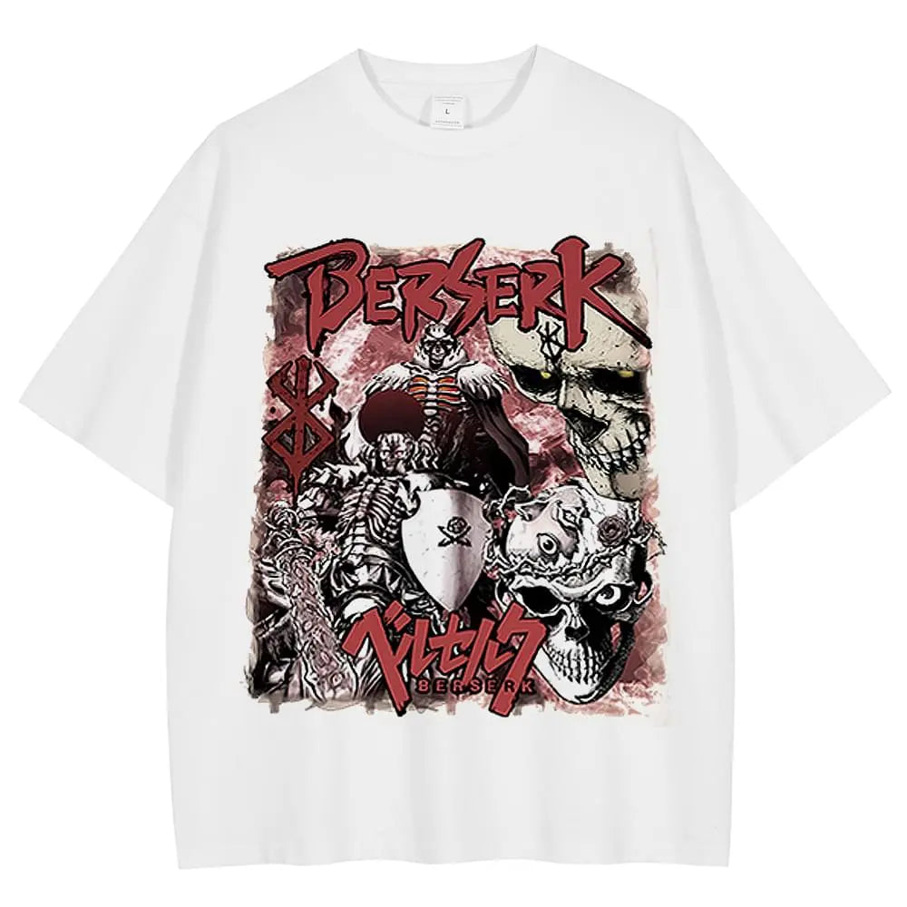 The Endless Summer Clothing Japan - T-shirt graphique Berserk Anime Manga Art