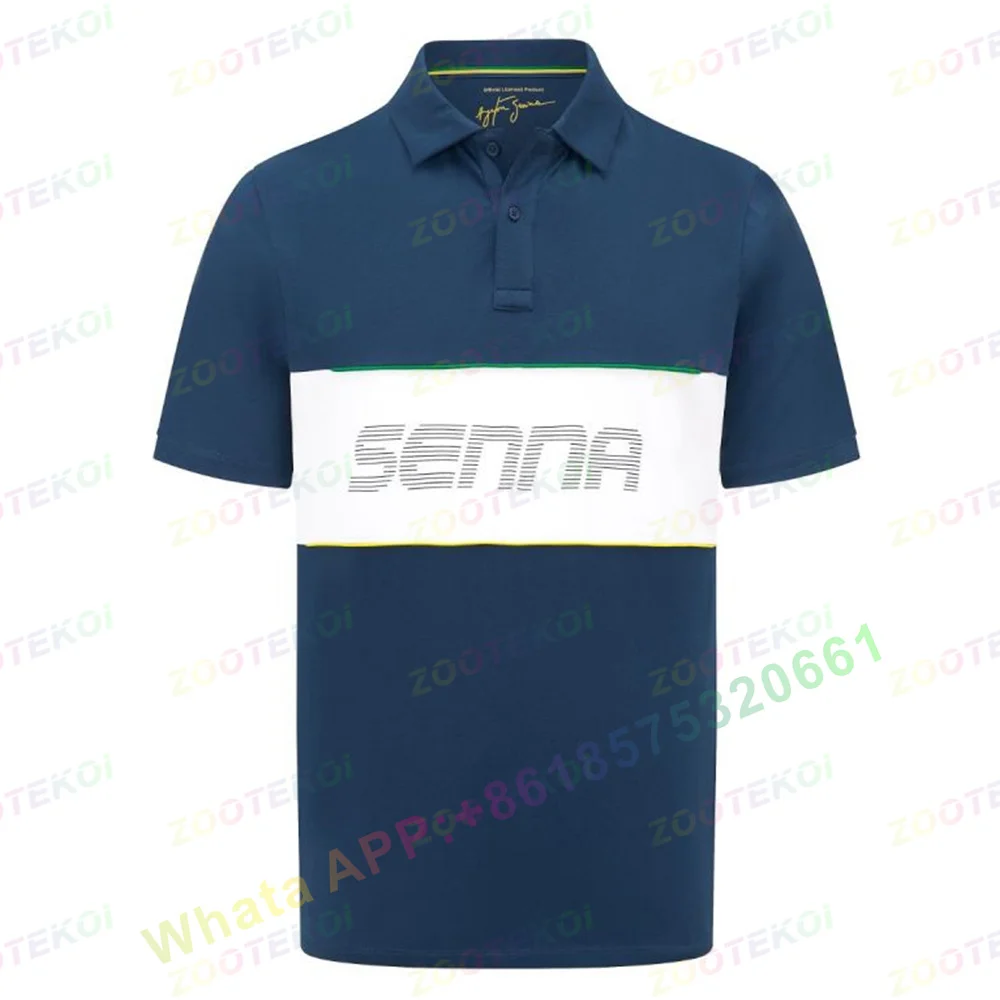 Summer Clothing Brands Men - Polo de course F1 pour hommes,