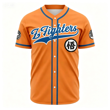 Summer Japanese Clothing - Chemise de baseball à manches courtes,