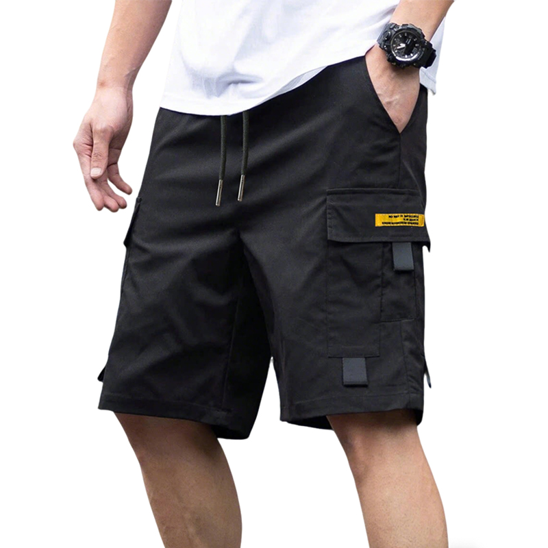 Summer Clothing Work - Shorts cargo d'été pour hommes, couleur