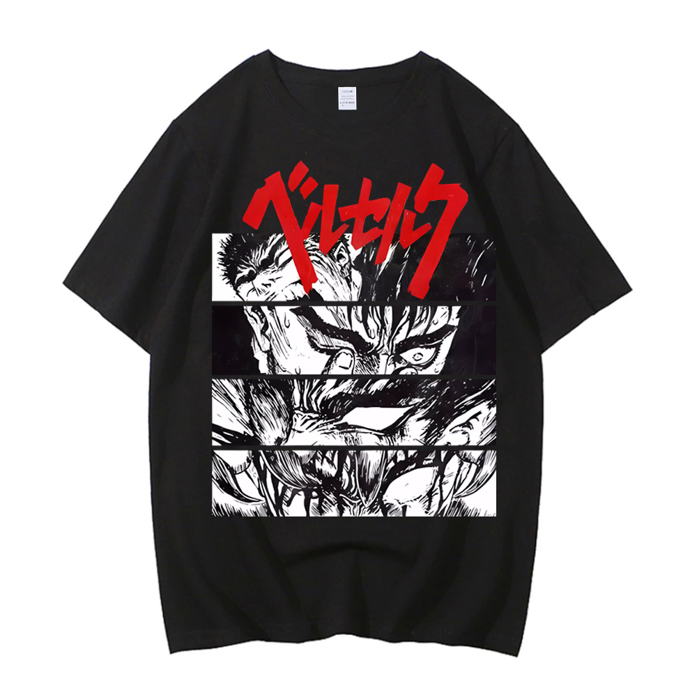 Summer Clothing Good Quality - Nouveau T-shirt Anime Berserk Été 2026
