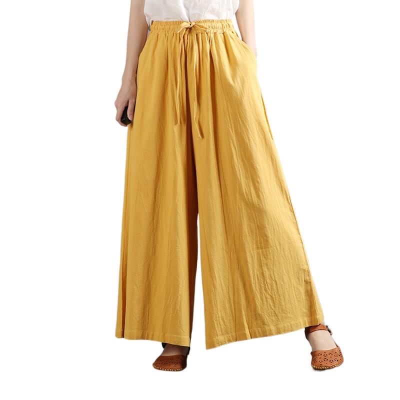 Palazzo Pant Wide - Pantalon à jambes larges pour femmes,