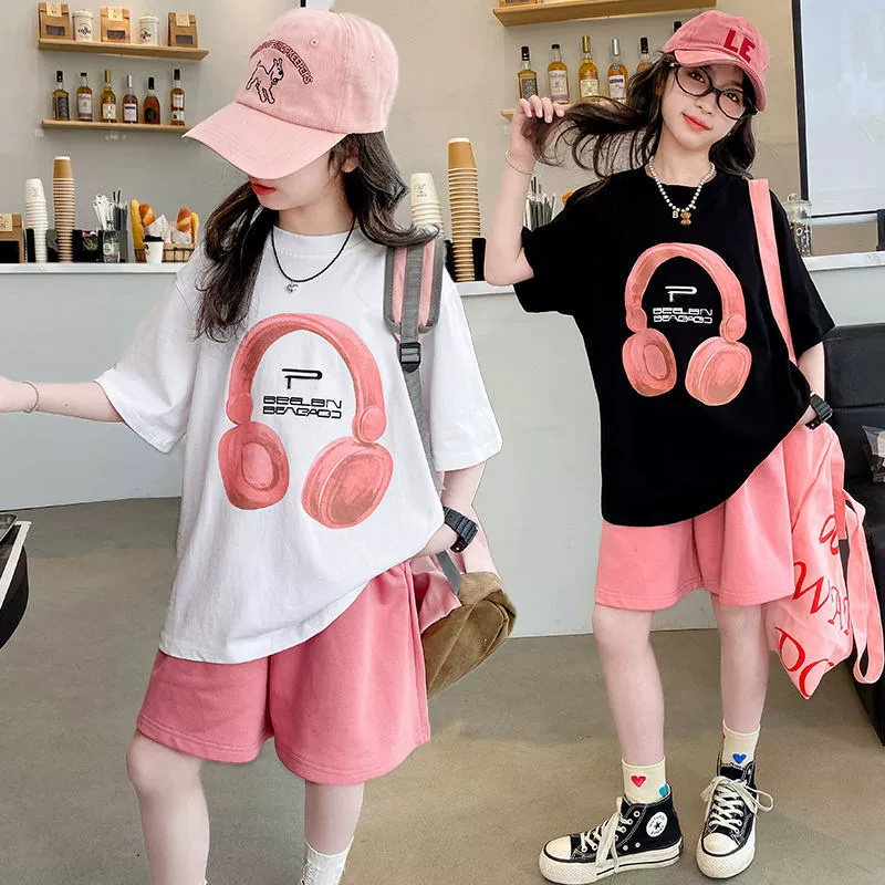 Summer Clothing Teen Girls - Ensemble de T-Shirts d'été pour filles,
