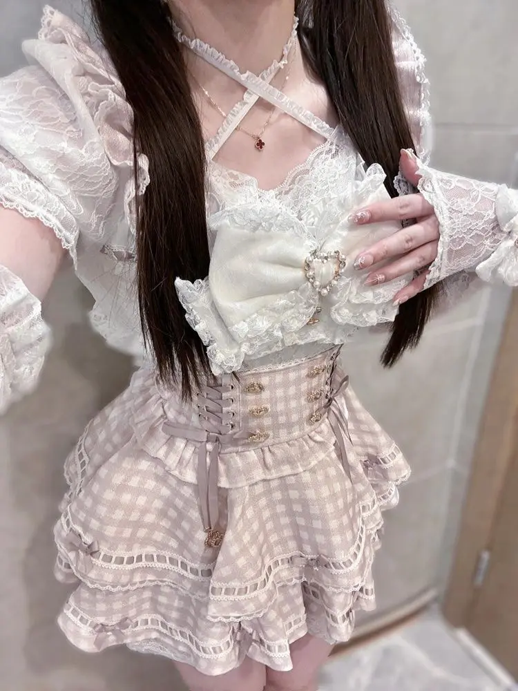 Summer Japanese Clothing - Robe d'été gothique japonaise Y2k avec