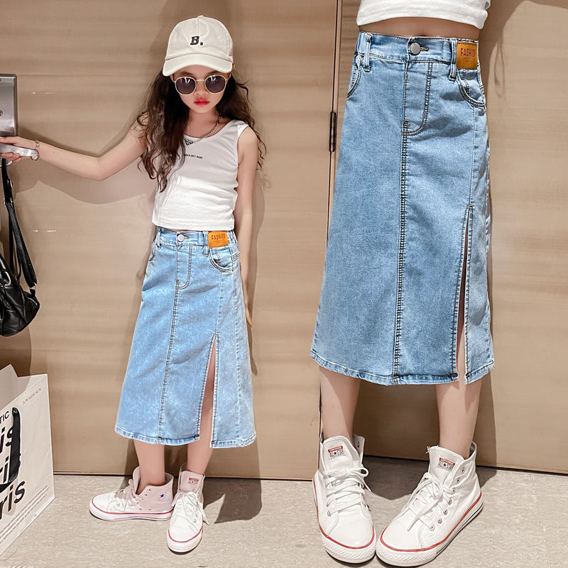 Summer Clothing Teen Girls - Jupe en jean pour adolescentes de