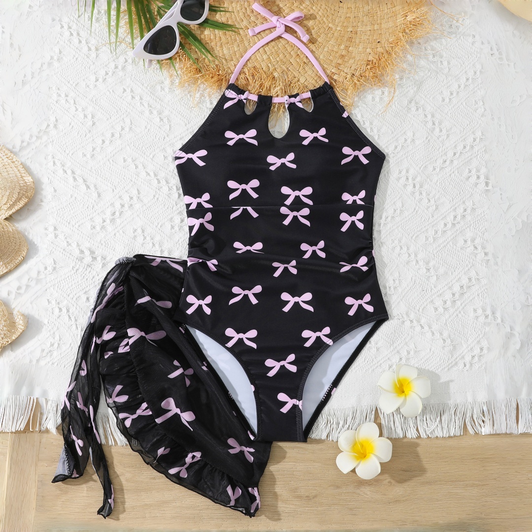 Summer Clothing Teen Girls - Maillot de bain une pièce noir