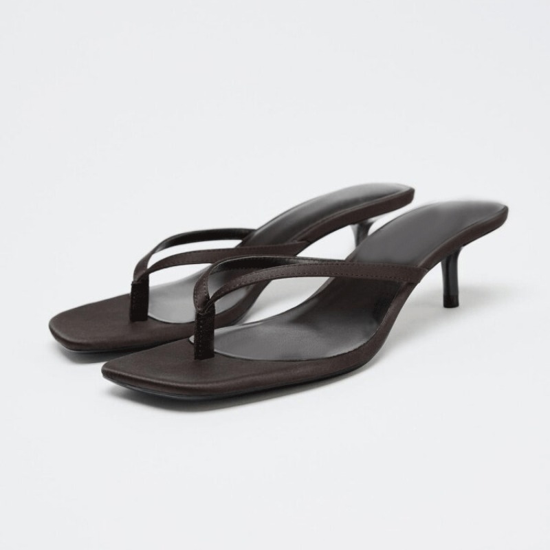 Summer Japanese Clothing - Mules à talon haut pour femme,
