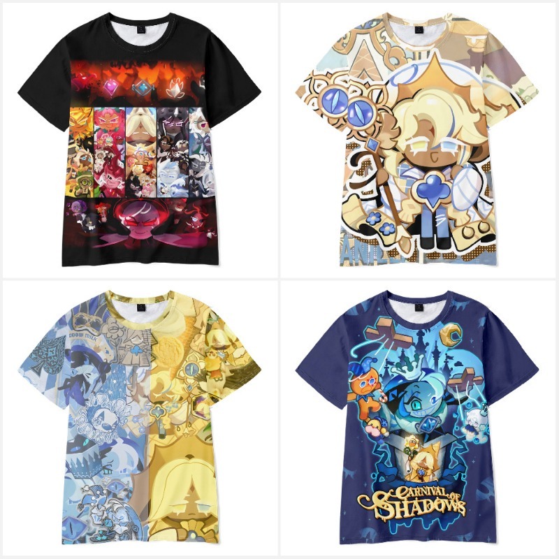 Summer Clothing Gifts - T-shirt à manches courtes avec imprimé