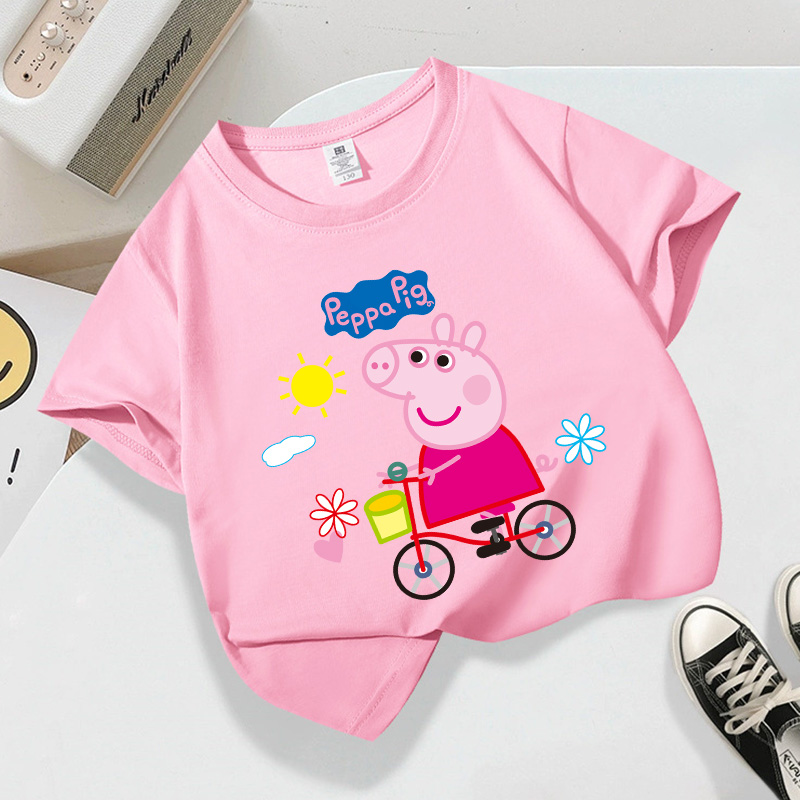 Summer Clothing Gifts - T-shirt de la série Peppa Pig