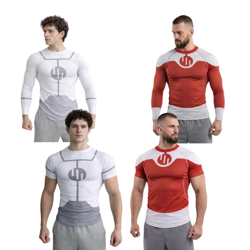 Rash Guard Long Sleeve - Rashguard Invincible Cosplay pour la plongée,
