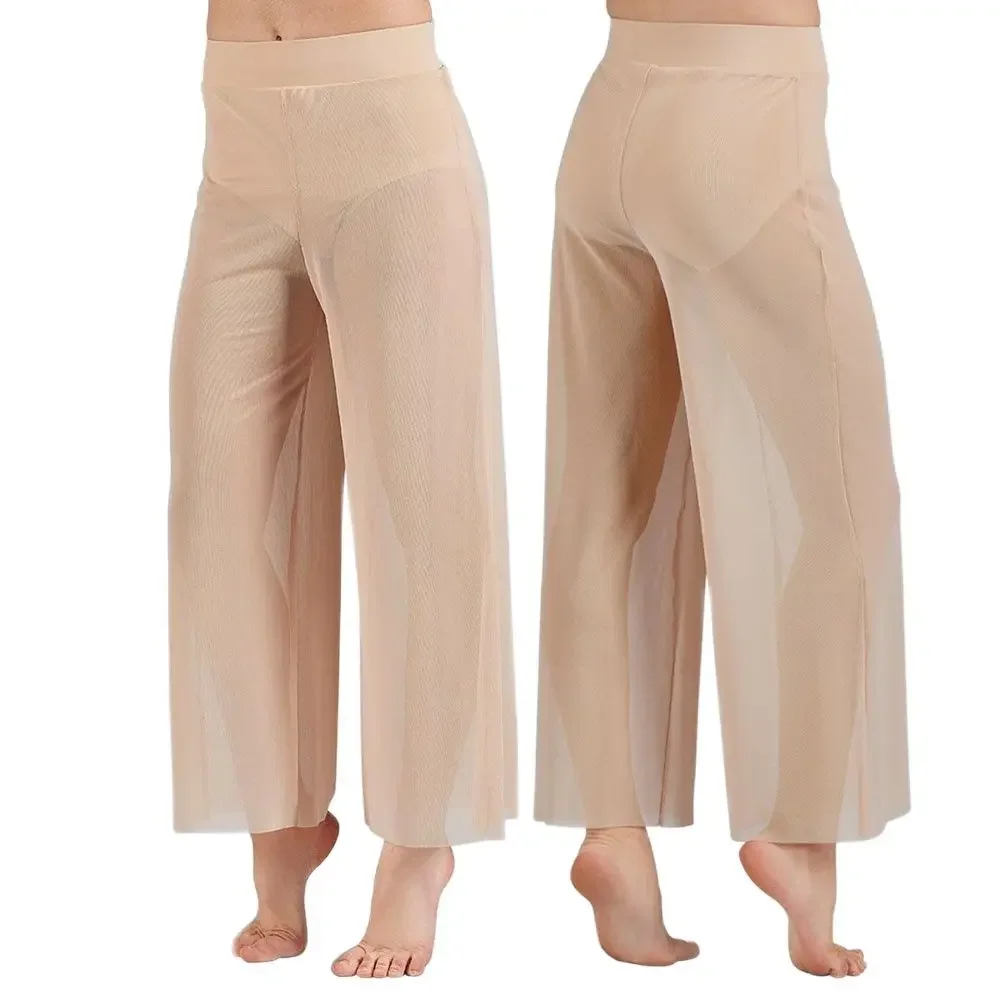 Palazzo Pant Wide - Pantalon à jambes larges en maille