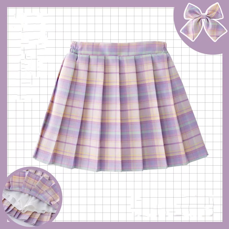 Summer Clothing Teen Girls - Jupe à carreaux pour enfants, vêtements