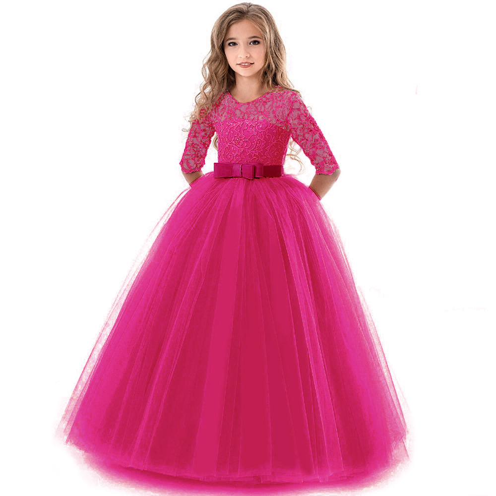Summer Clothing Teen Girls - Robe d'été en maille pour filles