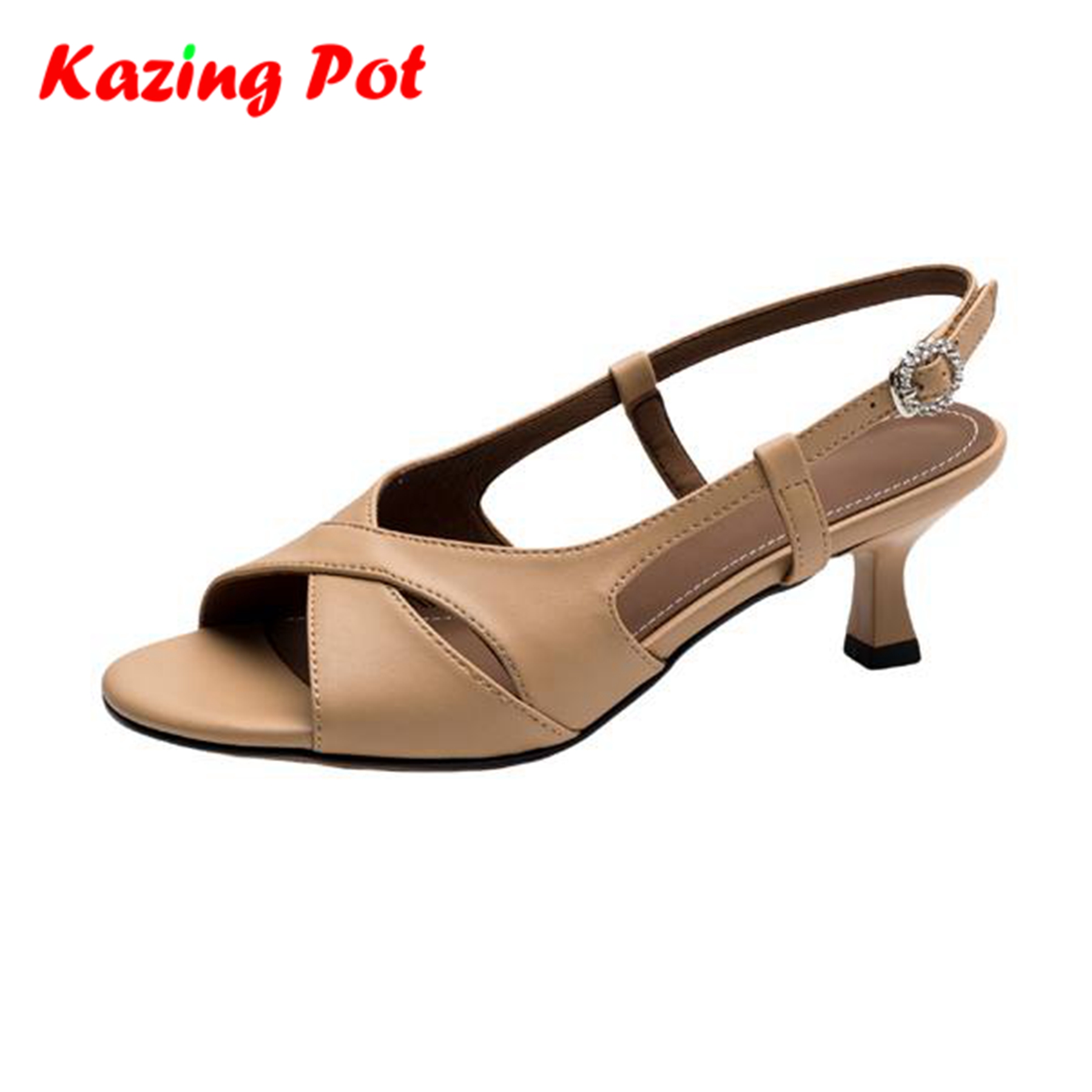 Yours Summer Clothing - Sandales pour femmes Krazing Pot Basic