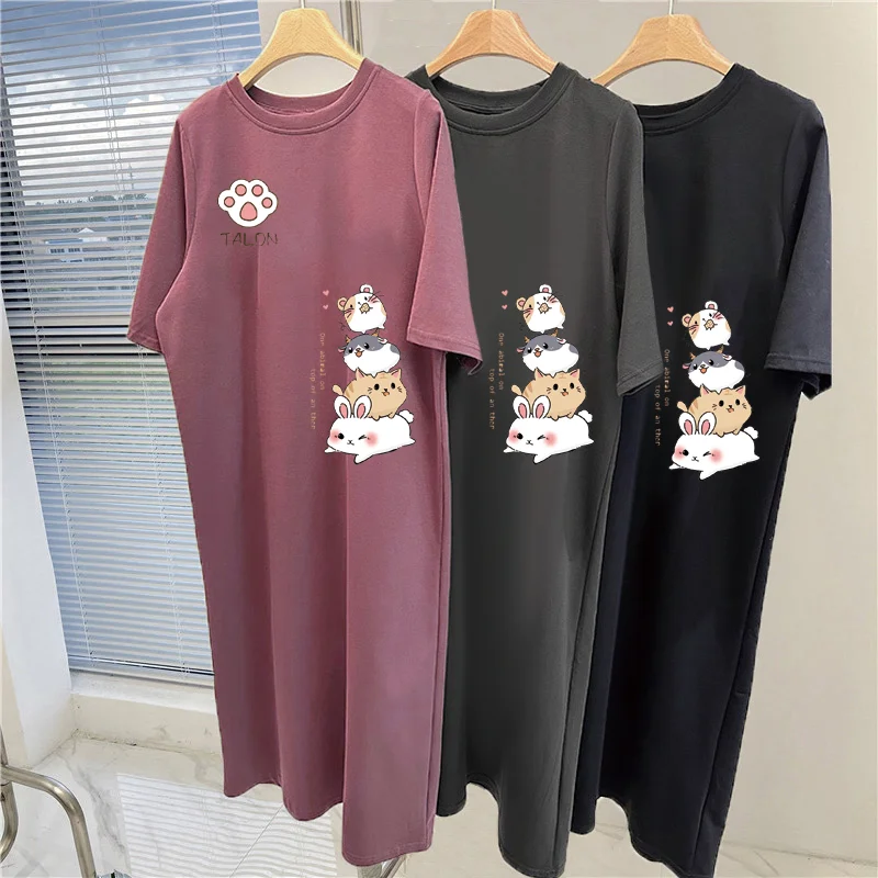 Robe d'été ample à manches cou - Summer Japanese Clothing avis et prix