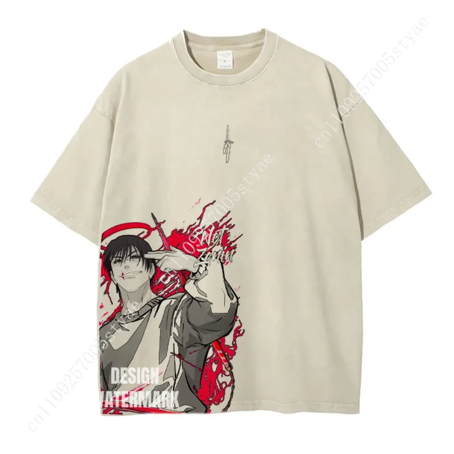 T-shirt graphique Gojo Satoru, - Yours Summer Clothing avis et prix