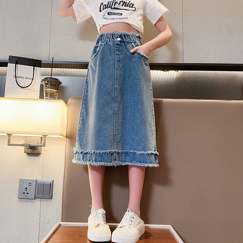 Jupe en jean pour écolières, n - Summer Clothing Teen Girls avis et prix