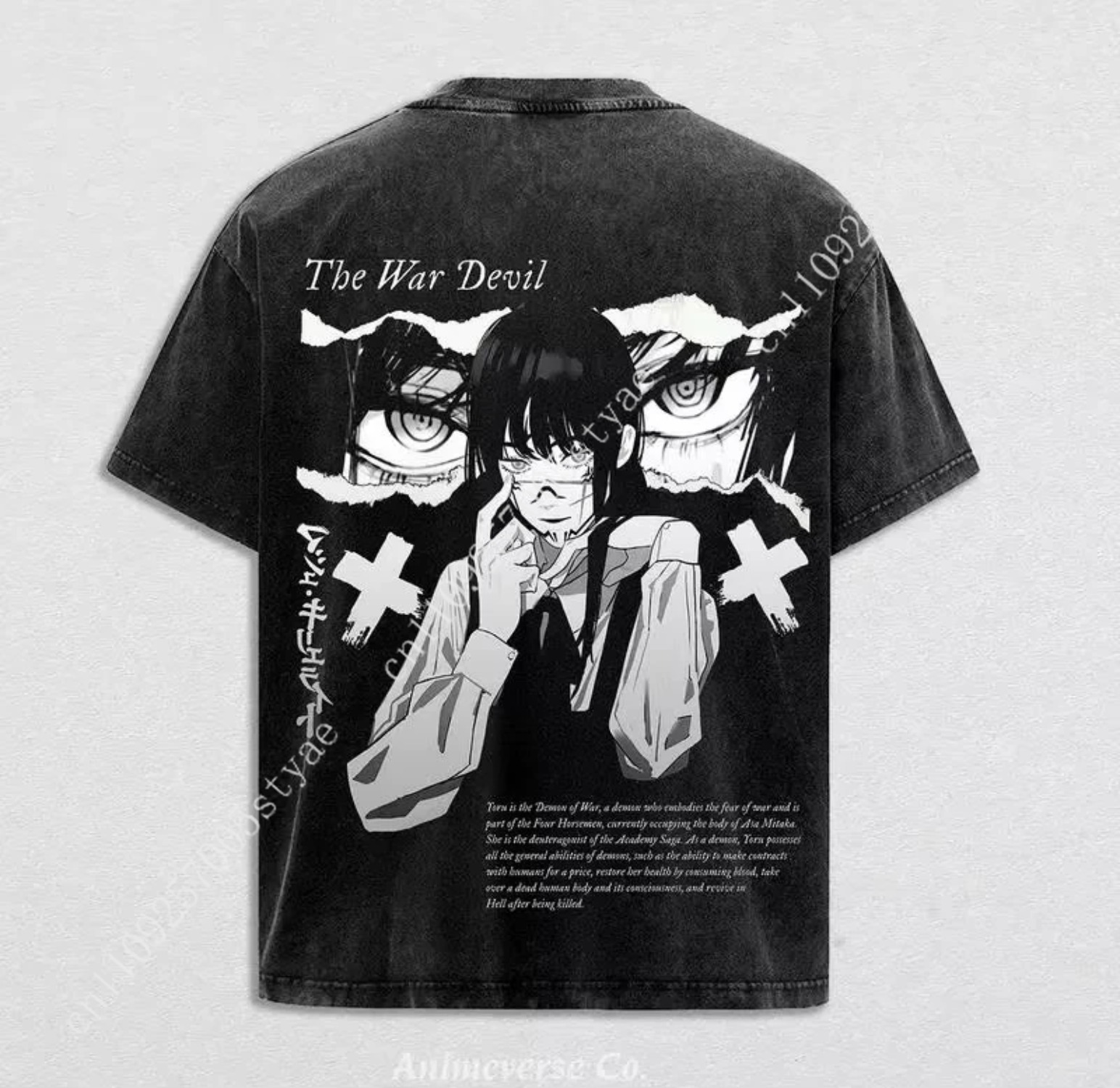 T-shirt graphique Anime Chains - Yours Summer Clothing avis et prix