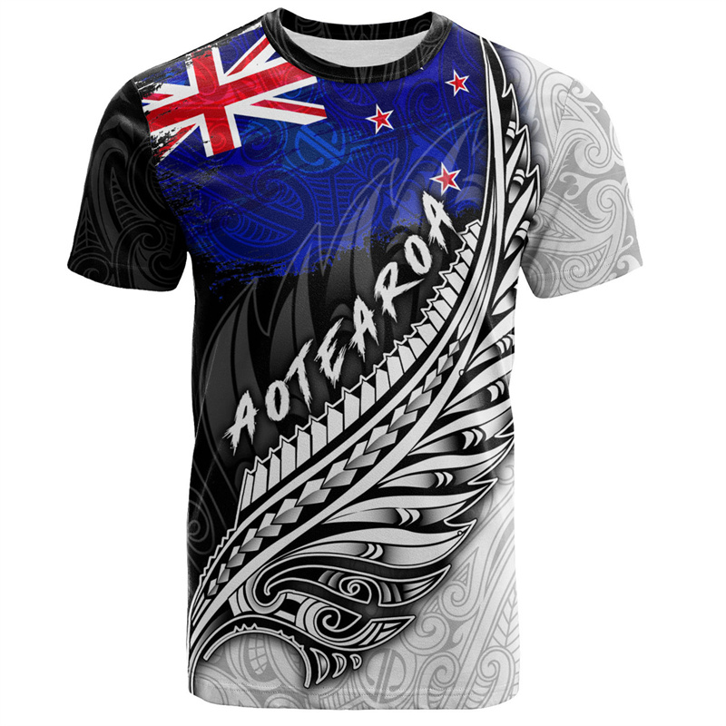 T-shirt Maori de Nouvelle-Zéla - Summer Clothing Nz avis et prix