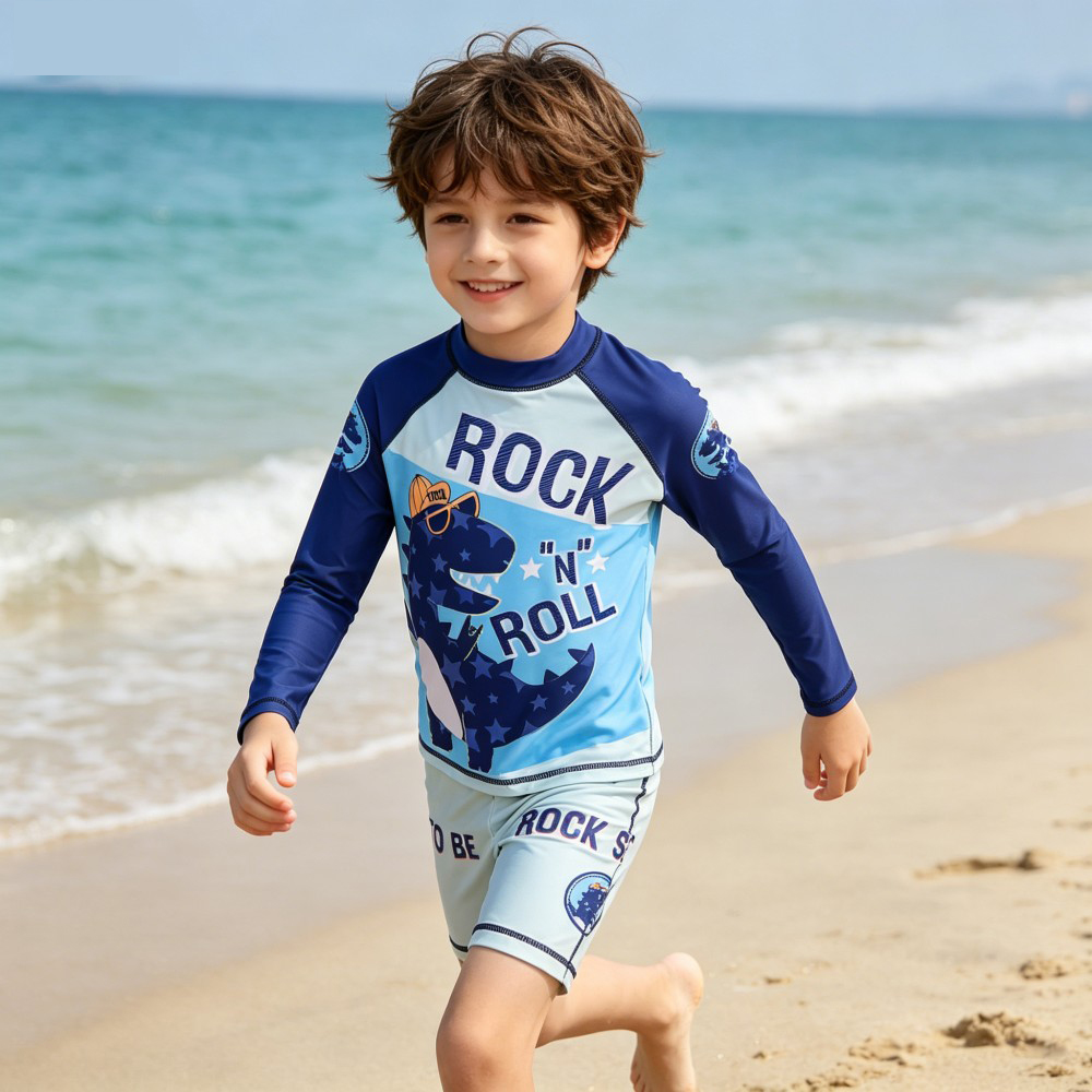 Ensemble de maillots de bain à - Rash Guard Long Sleeve avis et prix