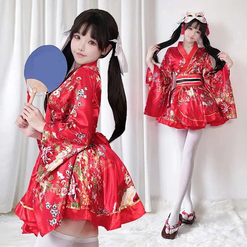 Robe Kimono japonaise modifiée - Summer Japanese Clothing avis et prix