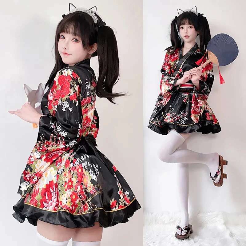 Robe Kimono japonaise modifiée - Summer Japanese Clothing avis et prix
