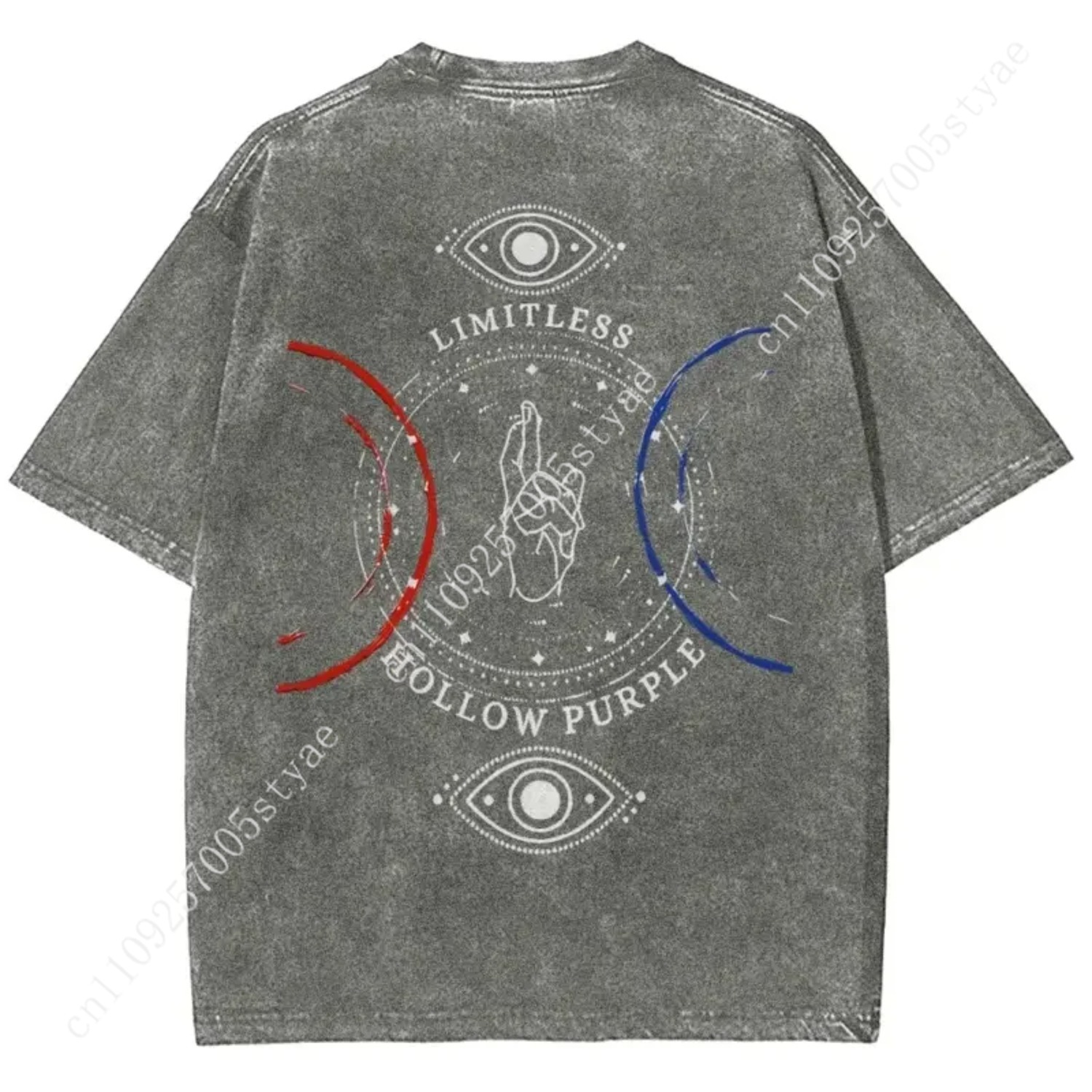T-shirt imprimé Anime Gojo Sat - Yours Summer Clothing avis et prix