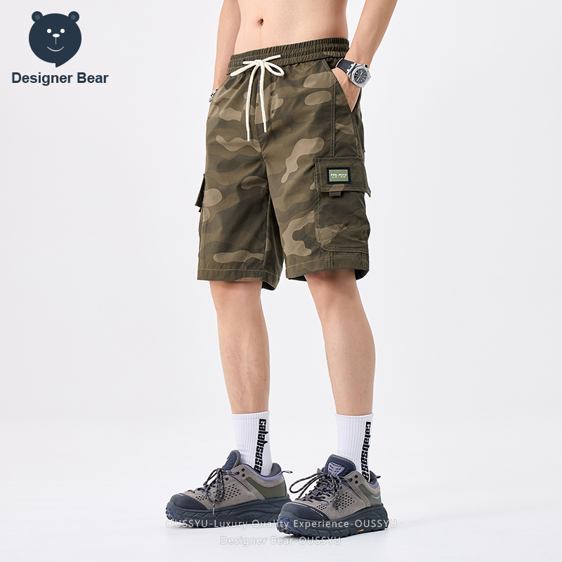 Shorts Cargo Camouflage d'été  - Summer Clothing Brands Men avis et prix