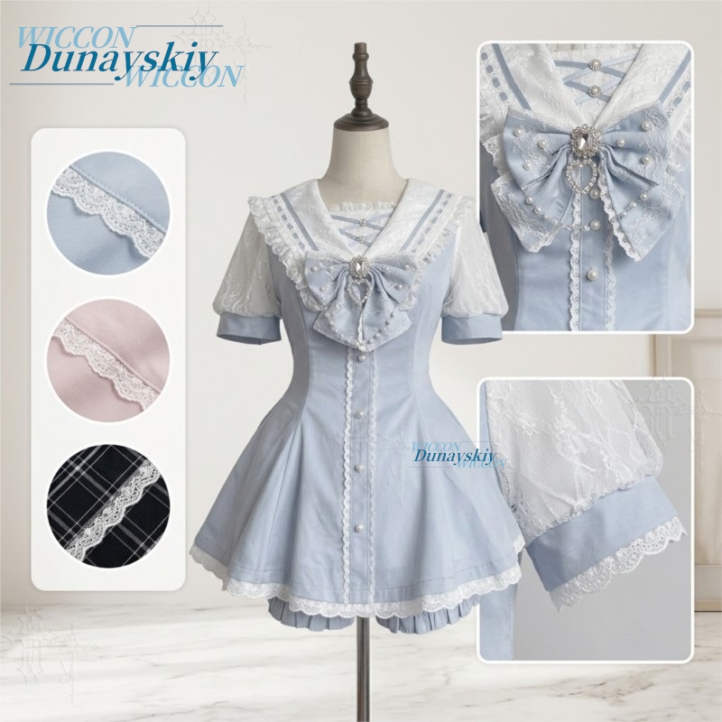 Ensemble Robe Col Marin avec N - Summer Japanese Clothing avis et prix