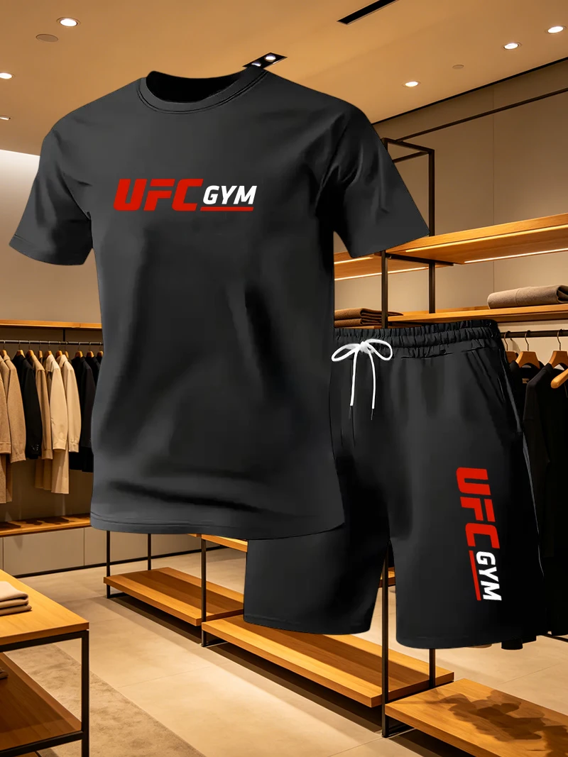 Ensemble décontracté UFC pour  - Summer Clothing Men Fashion avis et prix