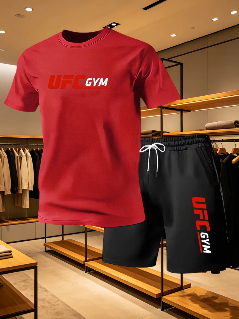 Ensemble décontracté UFC pour  - Summer Clothing Men Fashion avis et prix