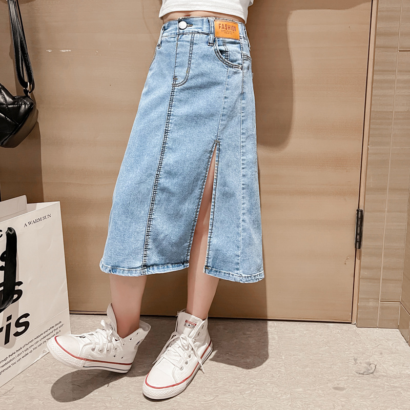 Jupe en jean pour adolescentes - Summer Clothing Teen Girls avis et prix