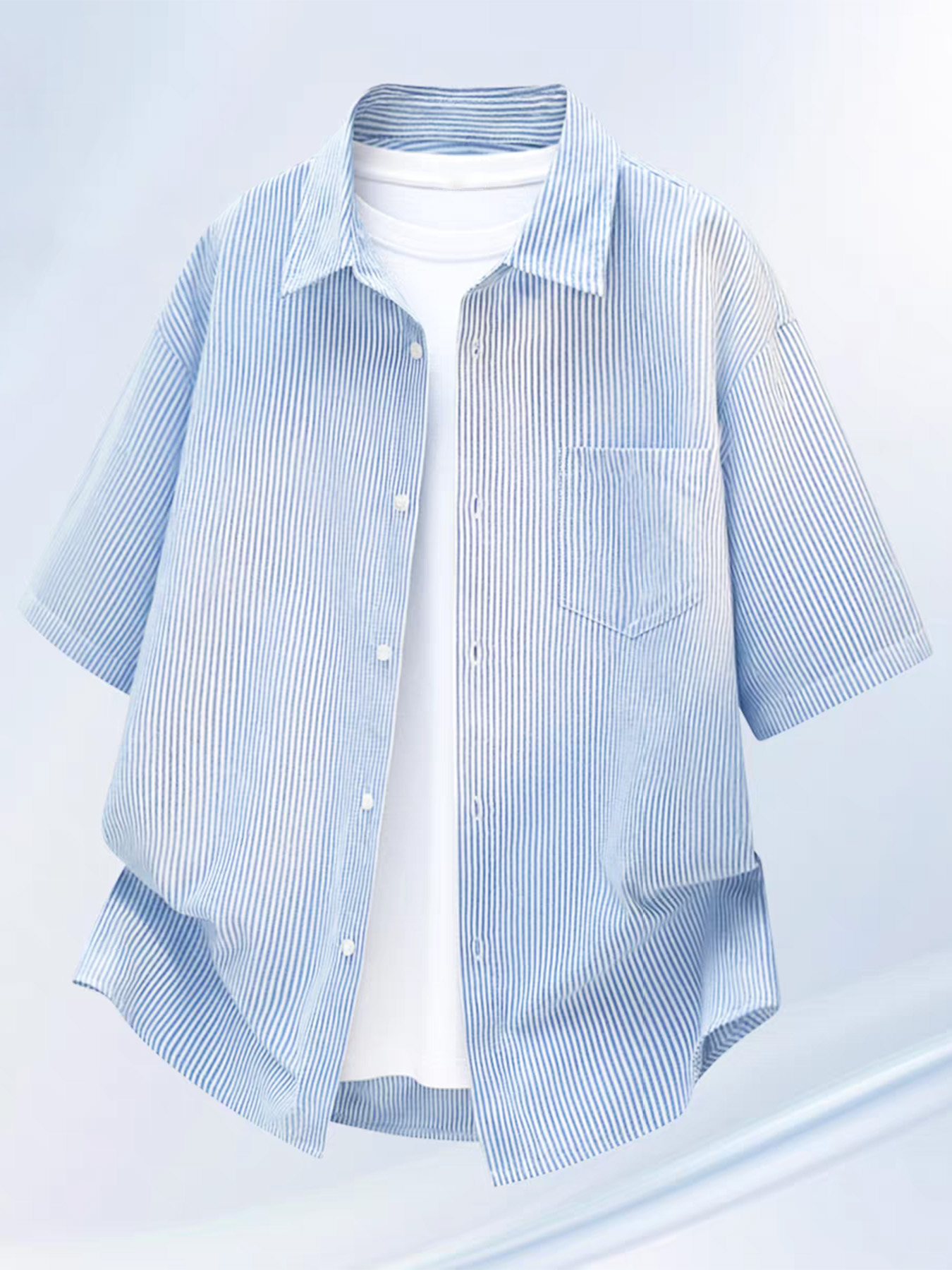 Chemise décontractée à manches - Summer Clothing Options avis et prix
