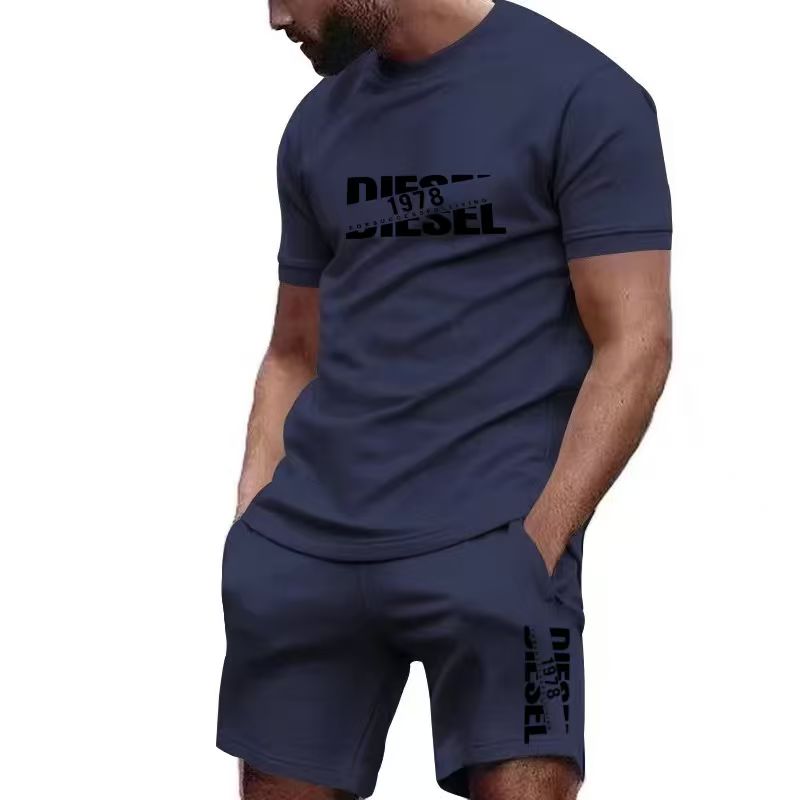 Nouvel ensemble T-shirt et sho - Summer Clothing Men Fashion avis et prix