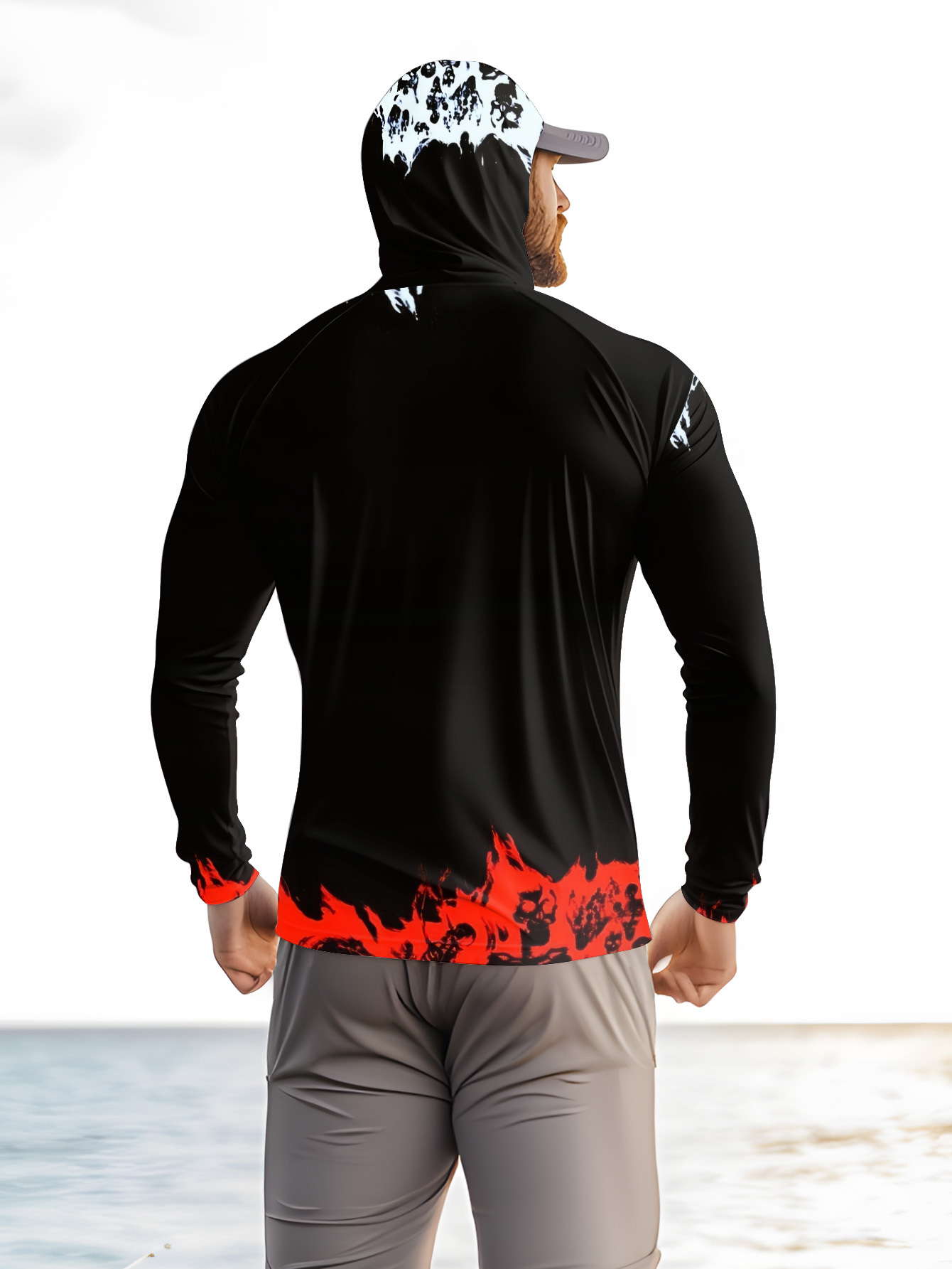 Chemise de pêche à capuche pou - Rash Guard Long Sleeve avis et prix