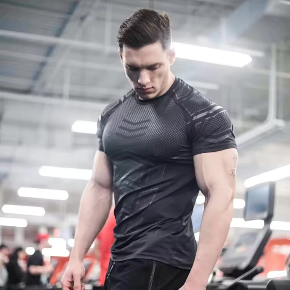 2025 hommes course sport T-shi - Summer Clothing Men 2025 avis et prix