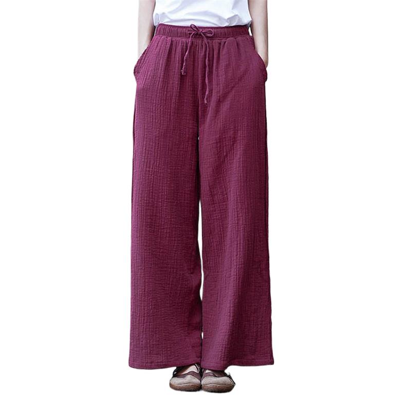 Pantalon à jambes larges à lac - Palazzo Pant Wide avis et prix