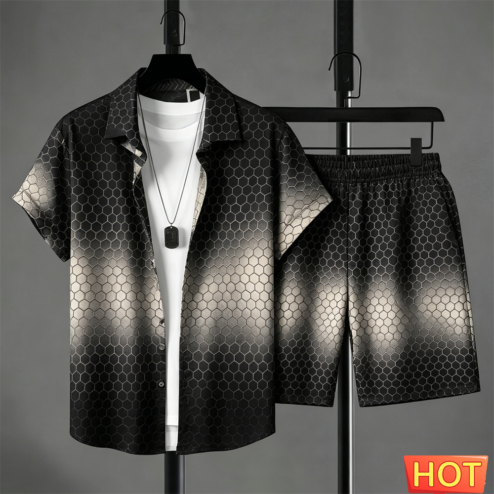 Ensemble Chemise Homme Été Dég - Summer Clothing Men Fashion avis et prix