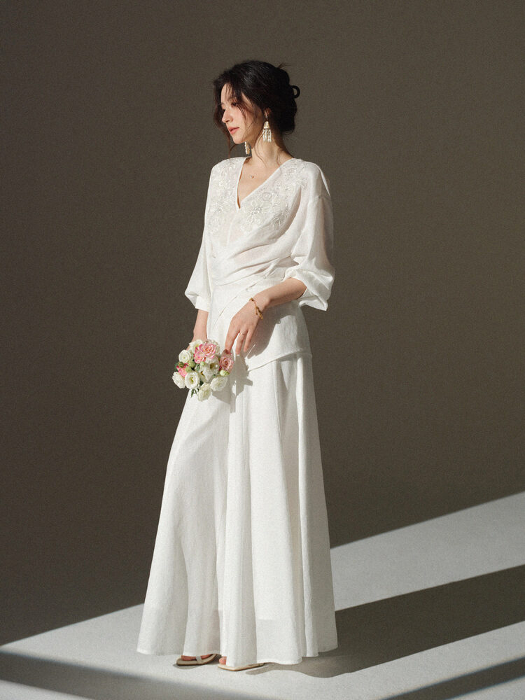 Ensemble élégant deux pièces p - Palazzo Pant Wide avis et prix