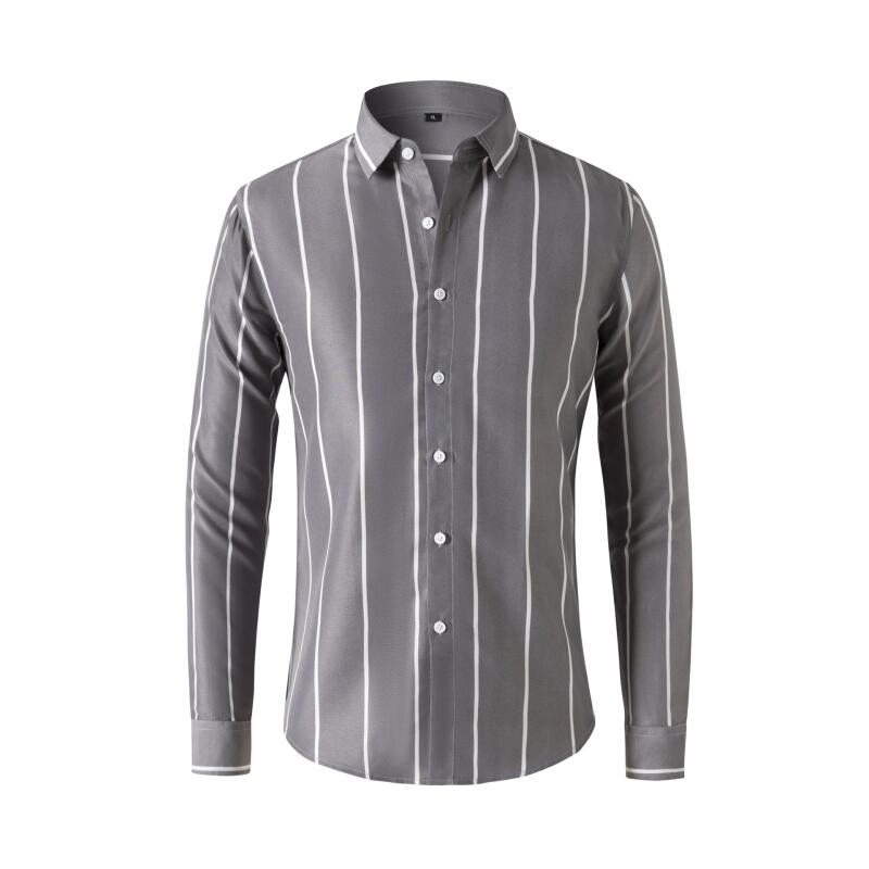 Chemise habillée rayée pour ho - Summer Clothing Men Fashion avis et prix