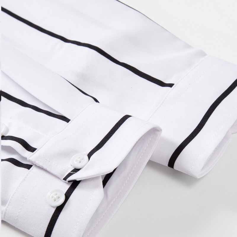 Chemise habillée rayée pour ho - Summer Clothing Men Fashion avis et prix