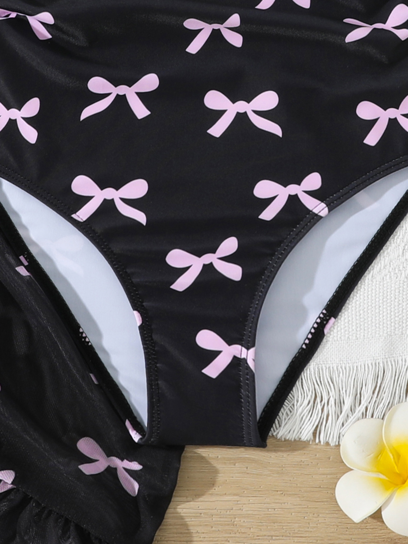 Maillot de bain une pièce noir - Summer Clothing Teen Girls avis et prix