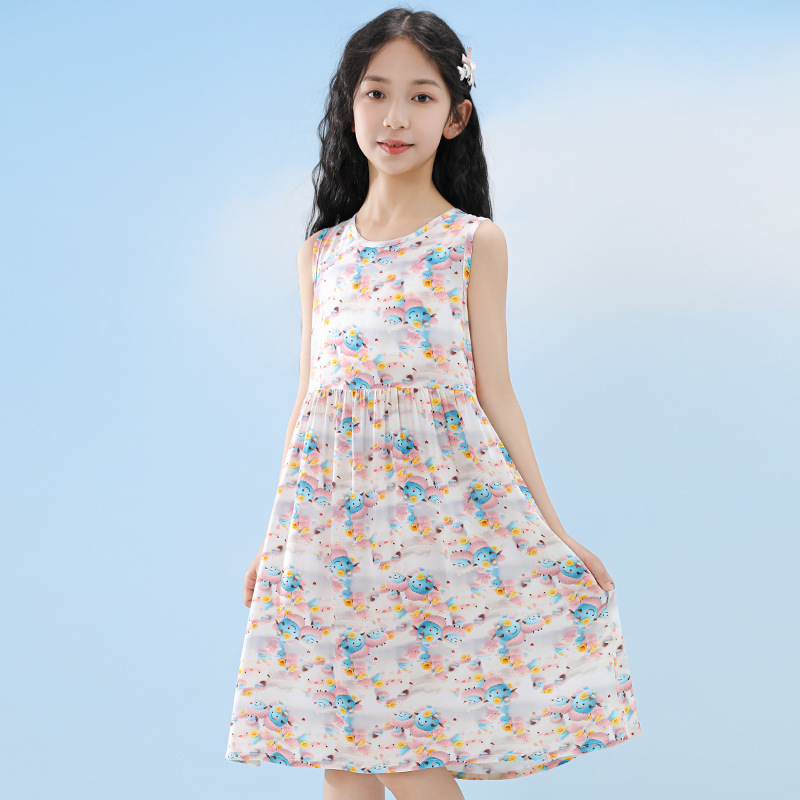 Robes d'été sans manches pour  - Summer Clothing Teen Girls avis et prix