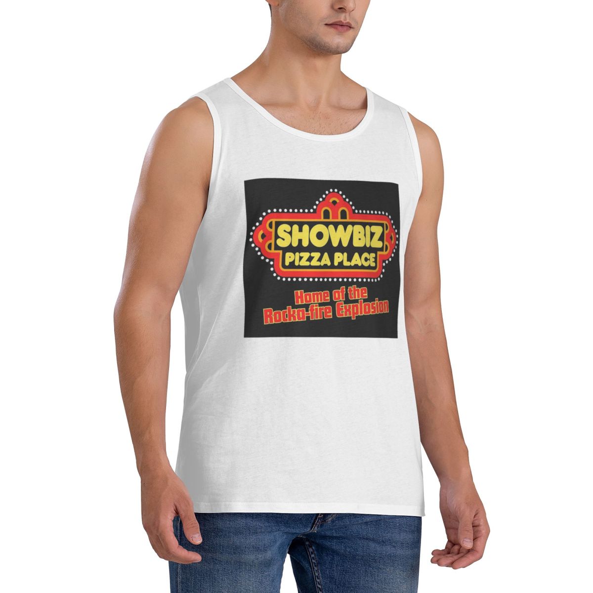 T-shirt sans manches 100% coto - Summer Clothing Places avis et prix