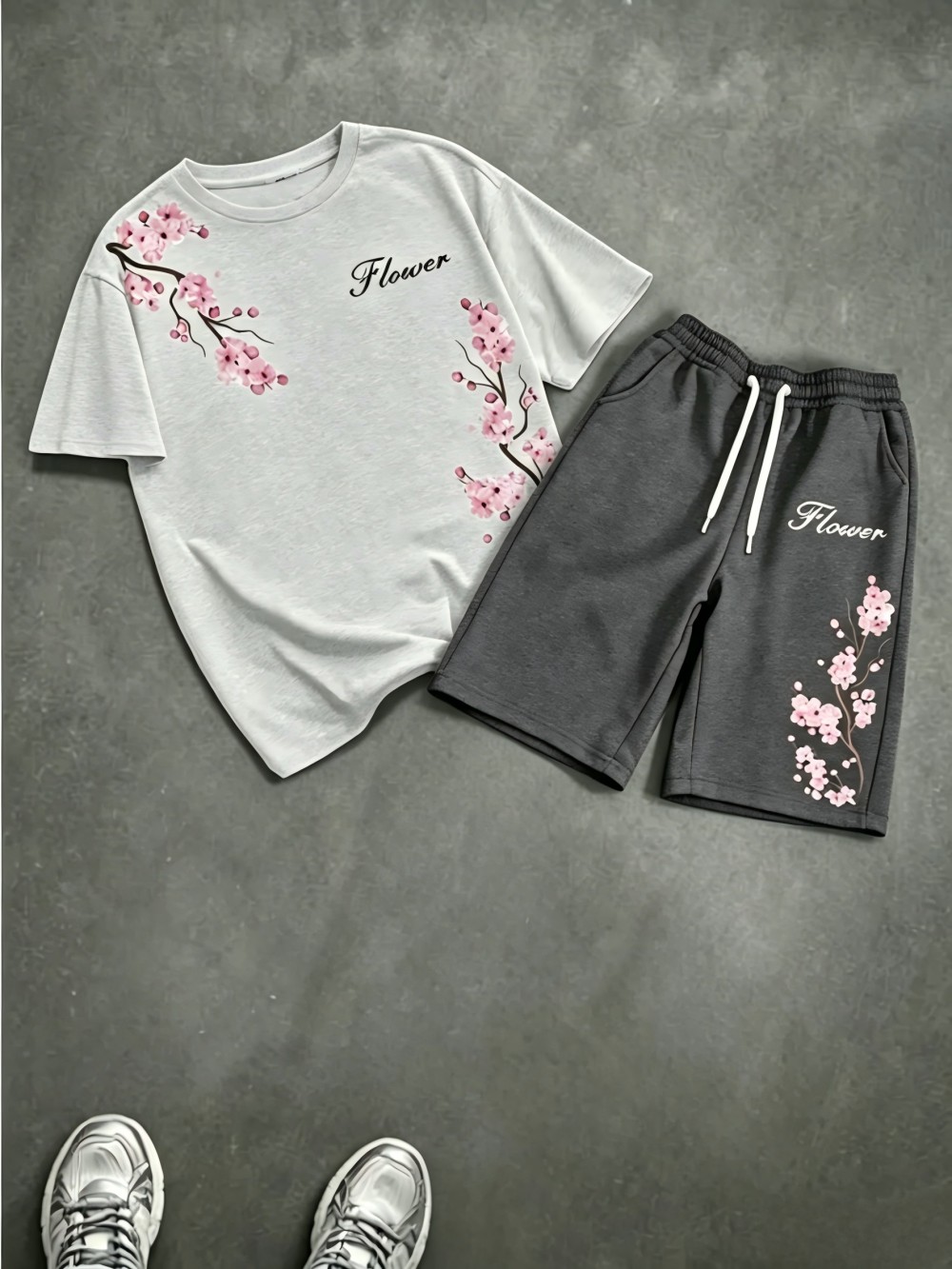 Ensemble T-shirt à col rond et - Summer Quotes avis et prix