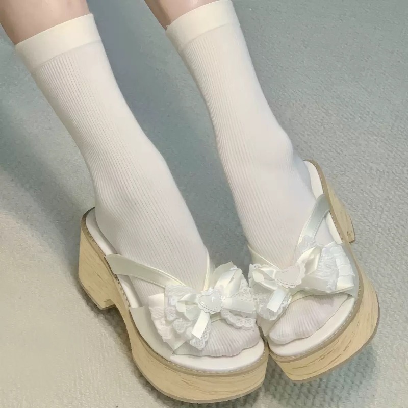 Sandales à plateforme épaisses - Summer Japanese Clothing avis et prix
