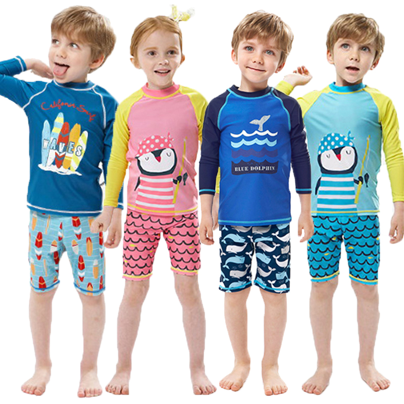 Maillot de bain imprimé dauphi - Rash Guard Long Sleeve avis et prix