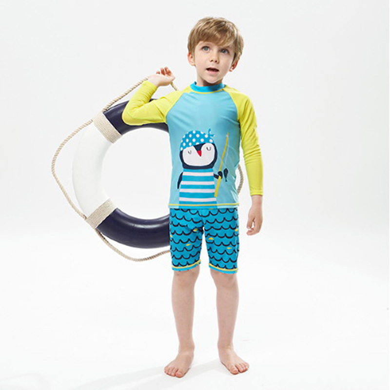 Maillot de bain imprimé dauphi - Rash Guard Long Sleeve avis et prix