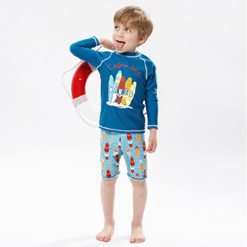 Maillot de bain imprimé dauphi - Rash Guard Long Sleeve avis et prix
