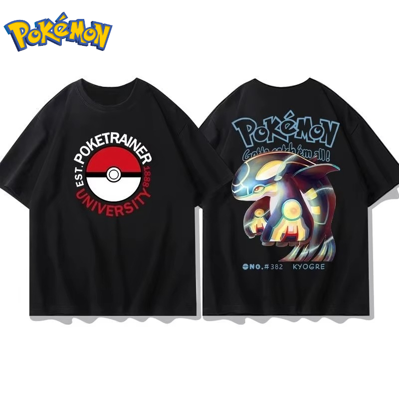 25 été Pokémon Anime Groudon m - Summer Clothing Brands Men avis et prix